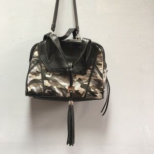Aimee Kestenberg Camouflage silver Purse